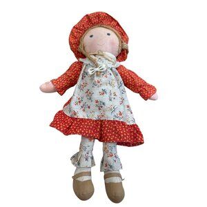 Knickerbocker Carrie Handmade Vintage Cloth Rag Doll SKU 8285